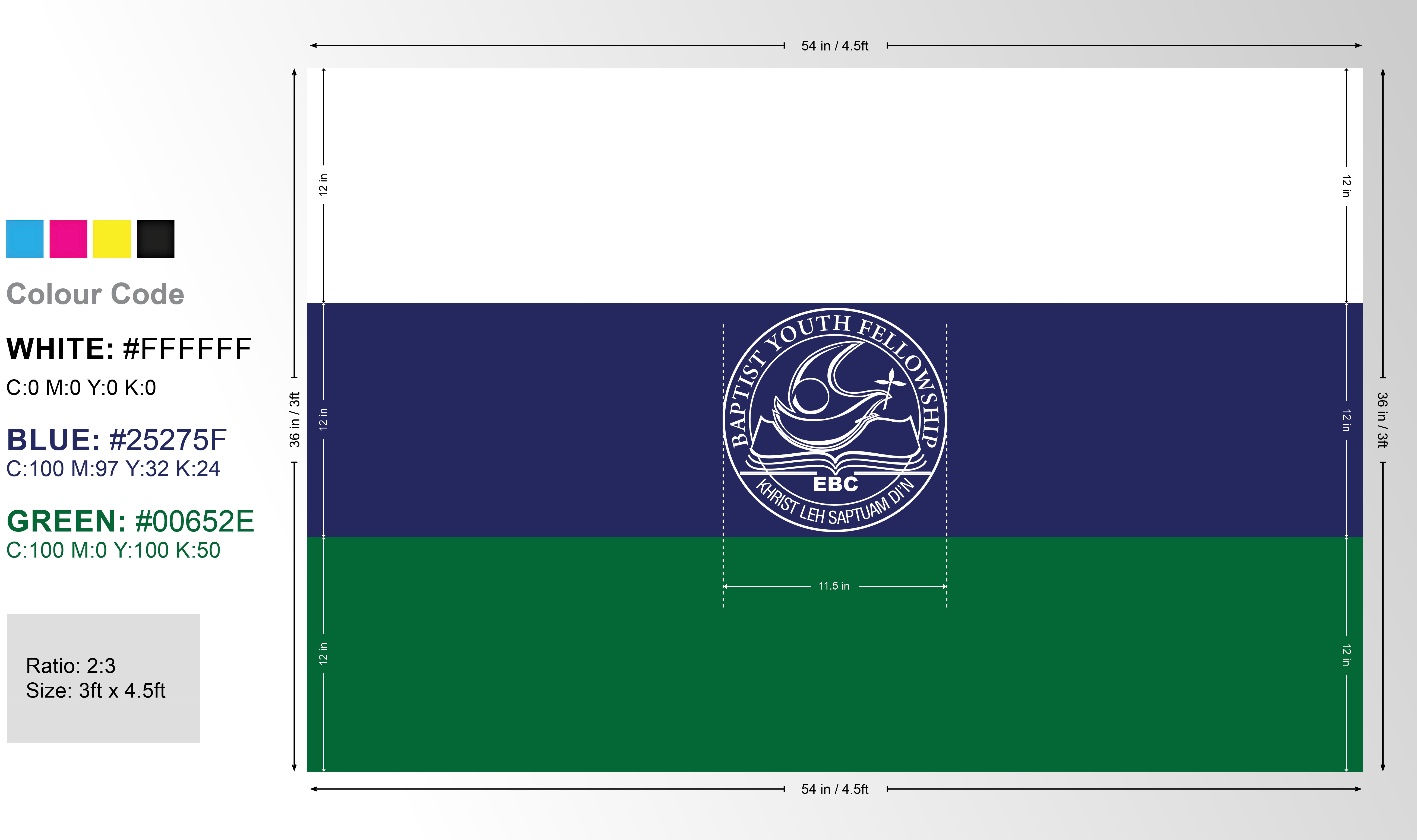 BYF FLAG SAMPLE